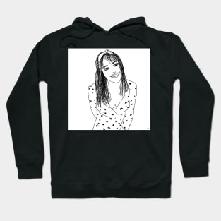 girl smiling Hoodie